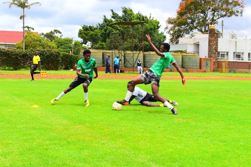 KIPS Technical College students during a practical session